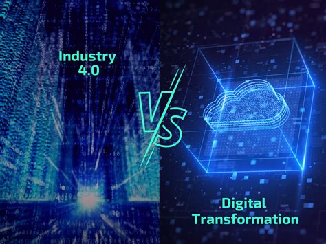 digital transformation vs industry 4.0